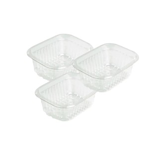 PLASTIC BANDEJA 101 PET CRISTAL x 10u